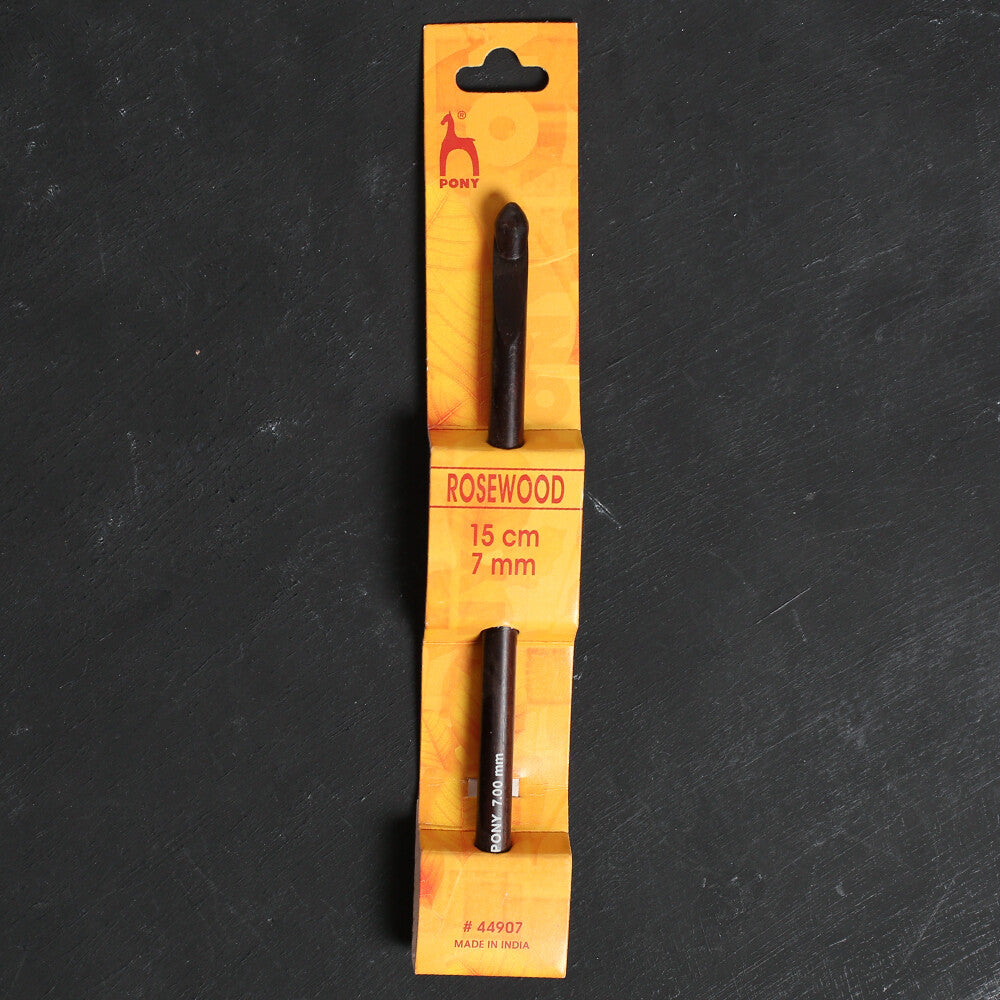 Pony Rosewood 7 mm 15 cm Gül Ağacı Yün Tığ - 44907